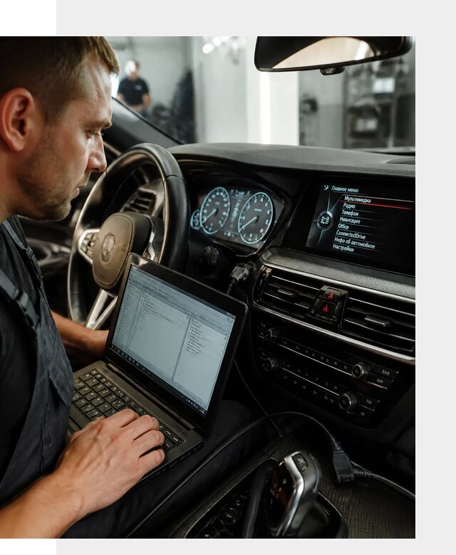 Русификация приборной панели BMW для авто в Юрге от компании