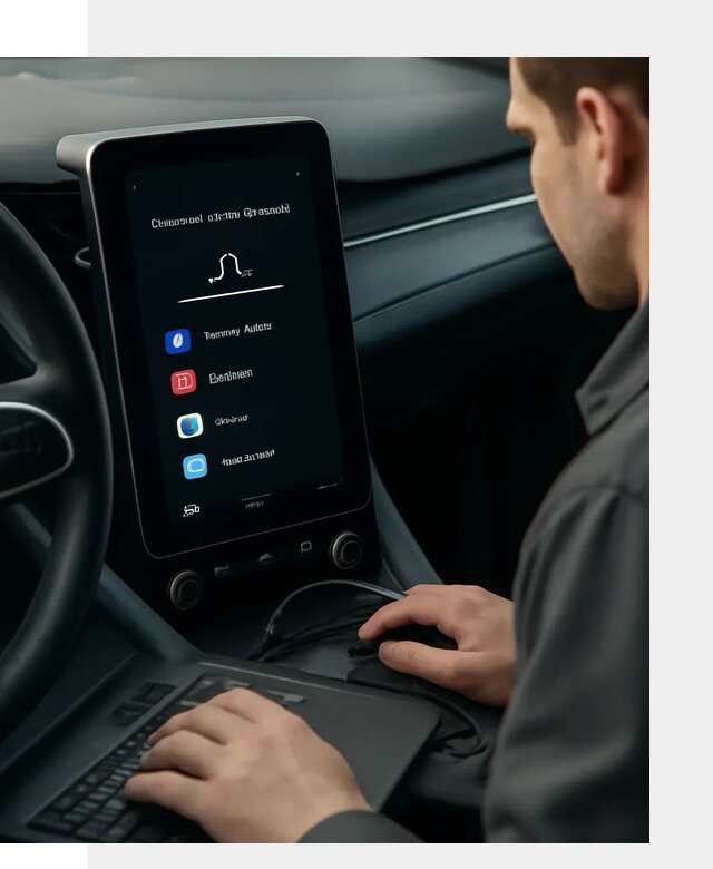 Установка приложений Lynk Co на автомобиль в Юрге