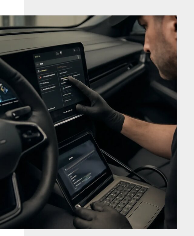 Русификация приборной панели Rising автомобиля в Юрге