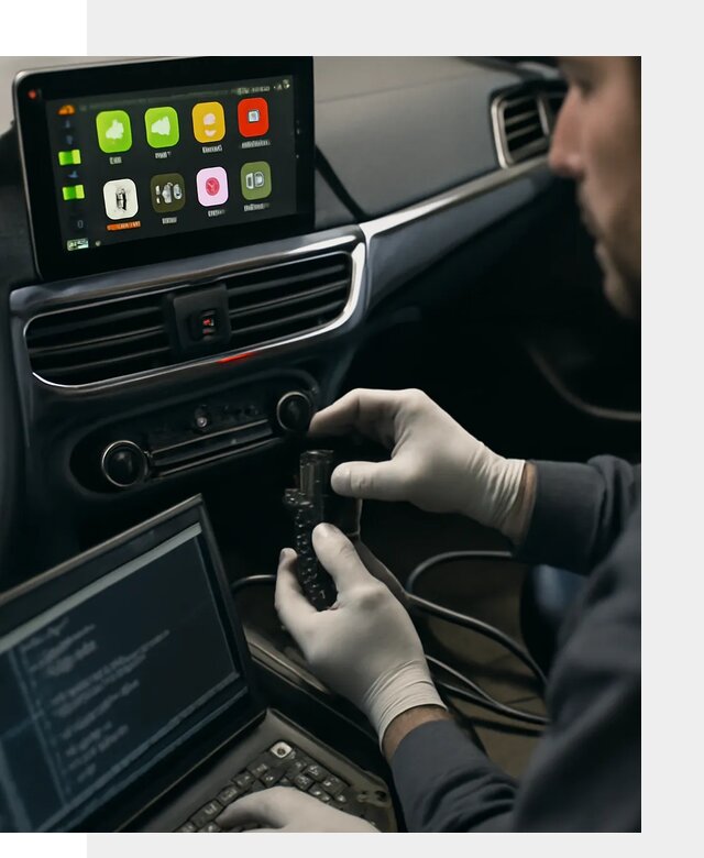 Активация Apple CarPlay в Юрге для штатной мультимедиа