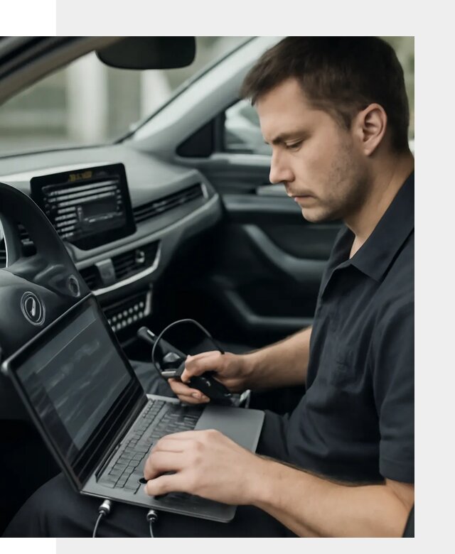 Настройка телематики автомобиля под ключ для авто в Юрге