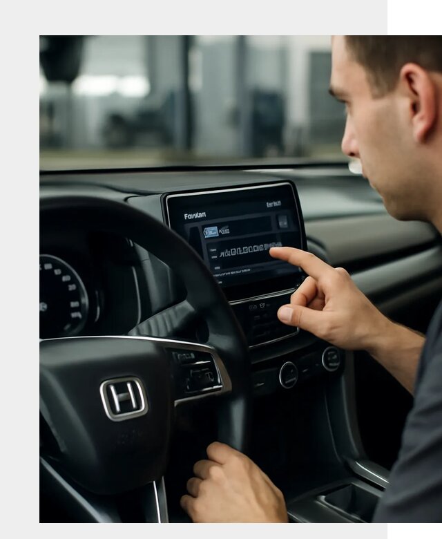 Русификация панели приборов Honda в Юрге по цене 5348 ФастМобиль-Юрг