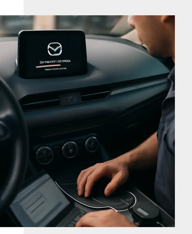 Установка приложений Mazda на мультимедийную систему в Юрге